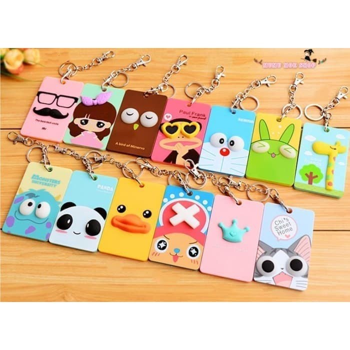 

Terlaris Tempat Kartu / Id Card Holder Gantungan Kunci Karakter Berkualitas