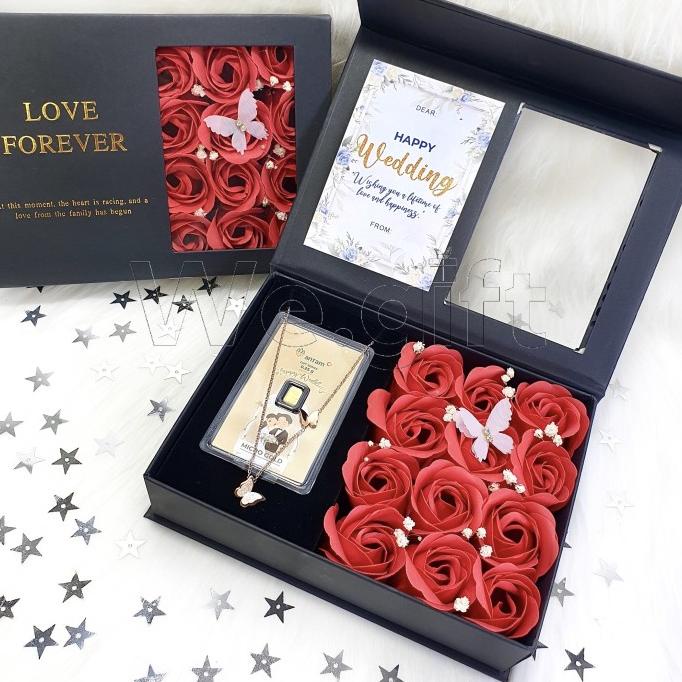 

Kado Wedding, Hadiah Pernikahan | Wedding Gift | Kado Emas Antam .