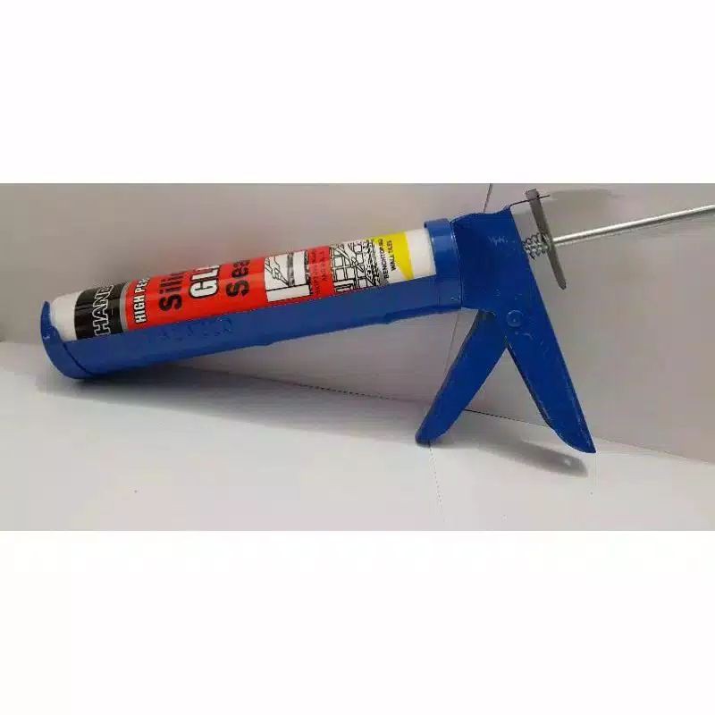 

paket lem sealant silicone kaca + tembakan silicone white black clear
