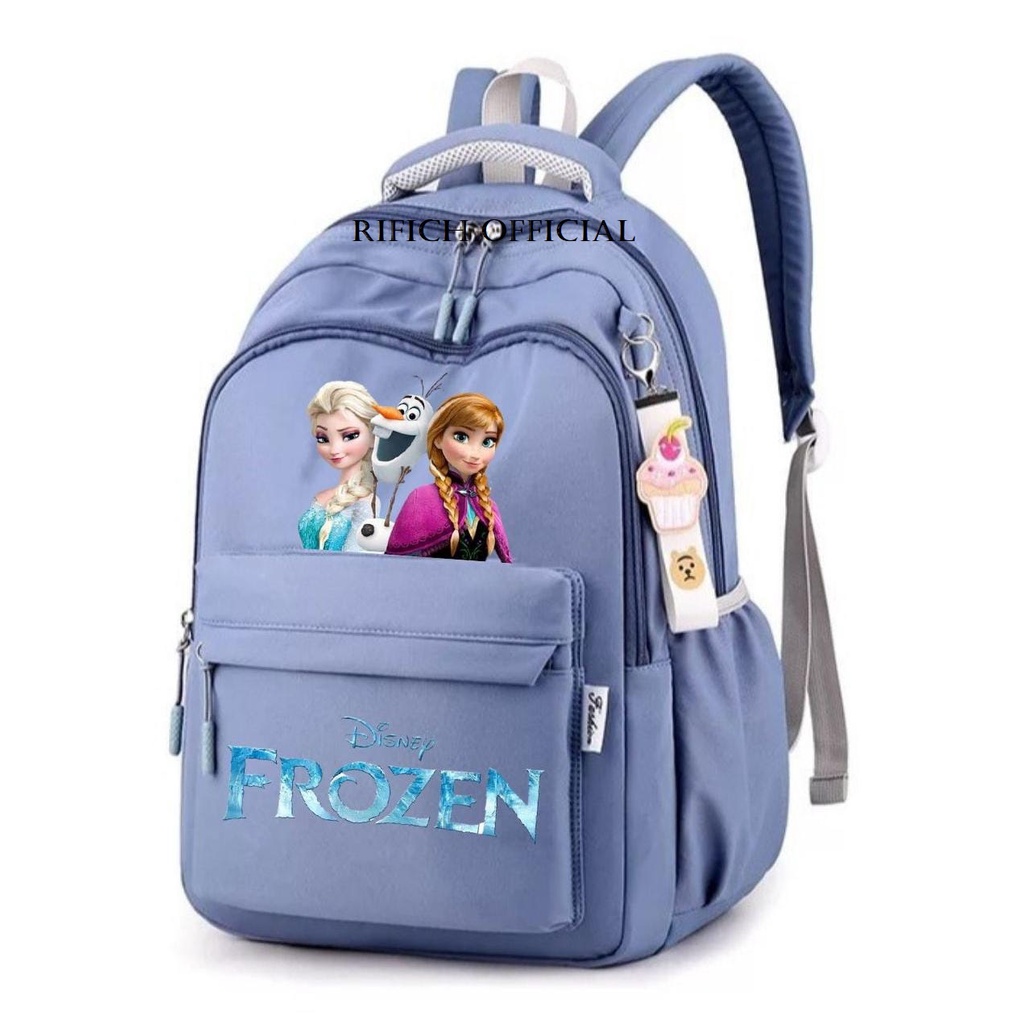 [COD] Tas Ransel Frozen Barbie Anak Perempuan Sekolah Anak Karakter TK SD SMP Korean Style Murah Kekinian Terbaru 2023