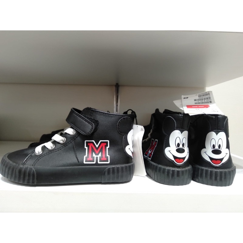 sepatu mickey anak h&m