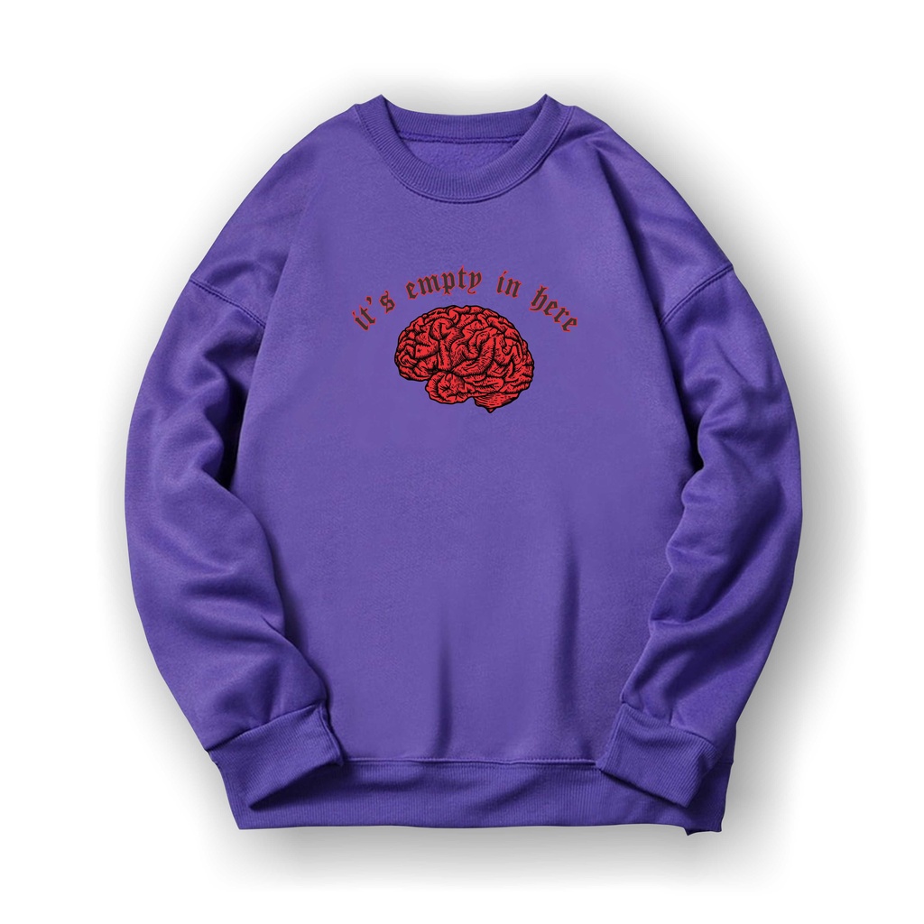 Human Brain Sweater Crewneck II Human Brain Basic Sweater II Sweatshirt Sz M - XL ( Pria &amp; Wanita / Anak &amp; Dewasa )