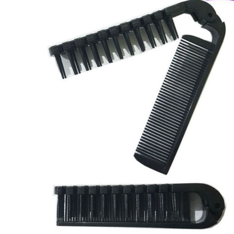 Sisir Lipat Sisir Saku 2 in 1