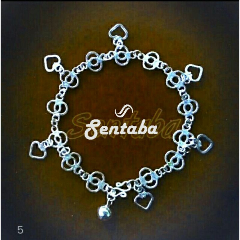 Gelang Perak Murni 999