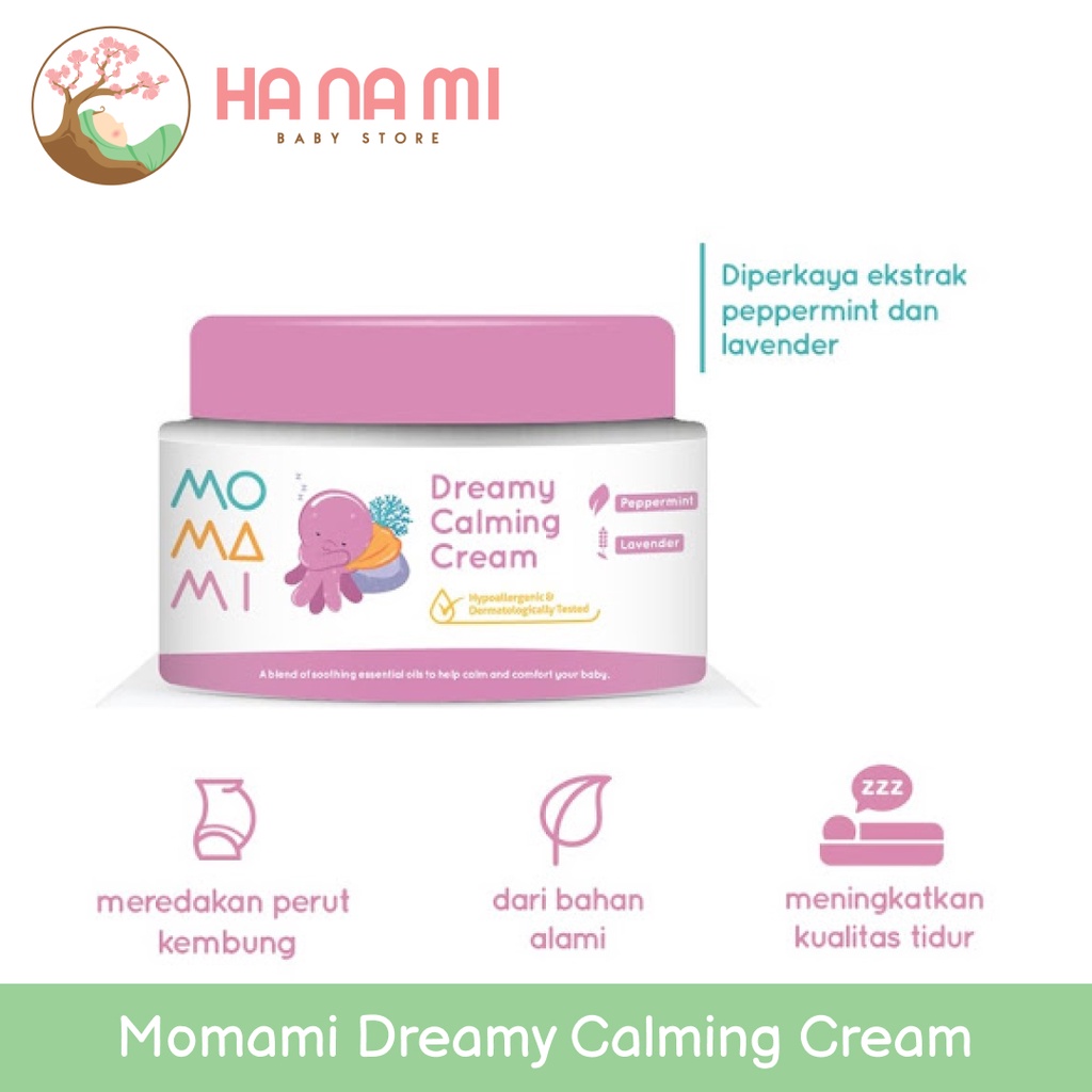 Momami Dreamy Calming Rub Cream - Cream Penghangat Bayi