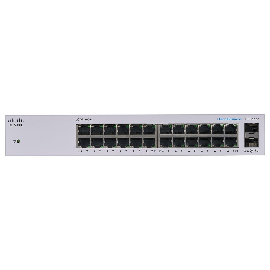 CISCO CBS110-24T-EU Business Unmanaged Switch 24 Port Gigabit