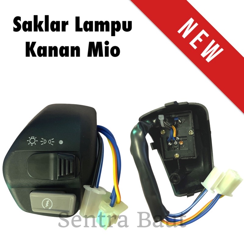 5TL 3 SAKLAR LAMPU KANAN TOMBOL STATER MOTOR MIO JUPITER Z AB611