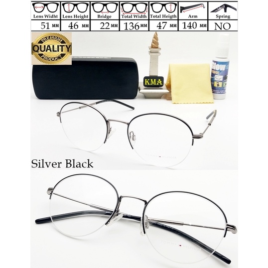 6960. Frame kacamata minus premium kacamata pria dan wanita frame bulat baru