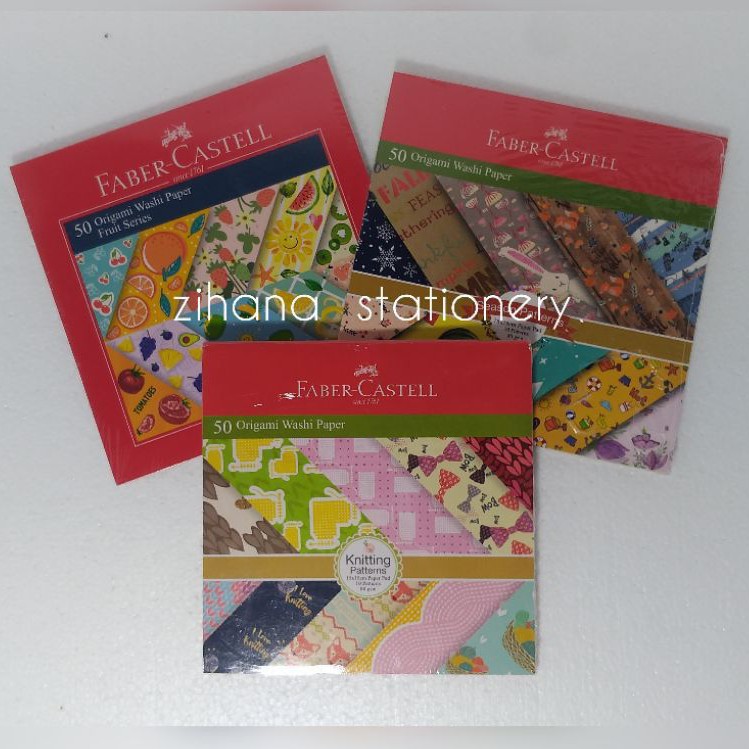 

Alat Tulis Origami Faber Castell / Kertas Lipat Faber Castell Motif