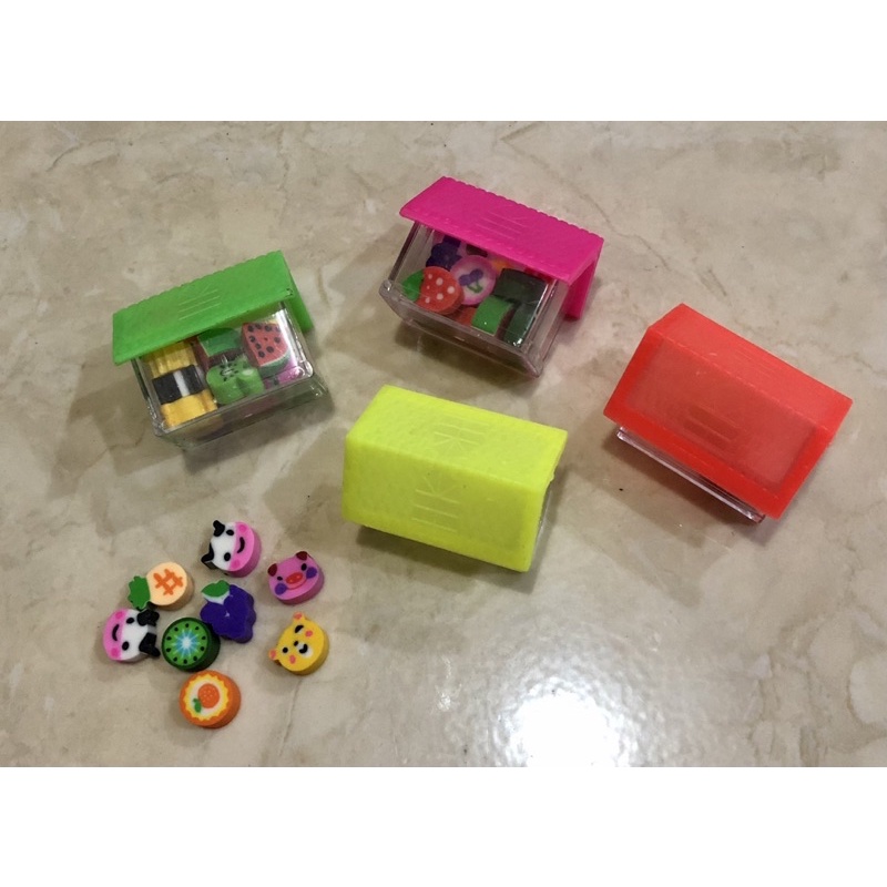 

Penghapus mini/ eraser rumah isi 8pcs - termurah