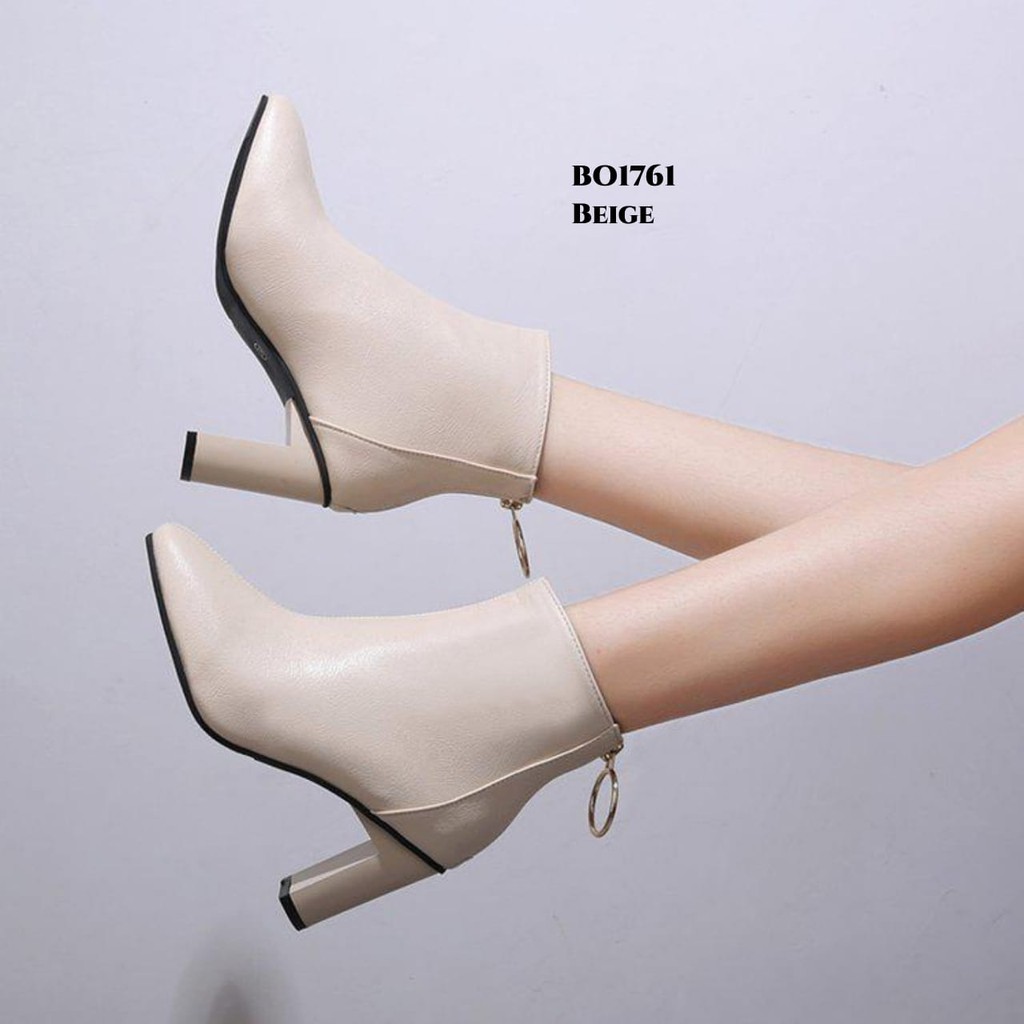 RESTOCK WYN SEPATU BOOTS HEELS KOREA BO1761