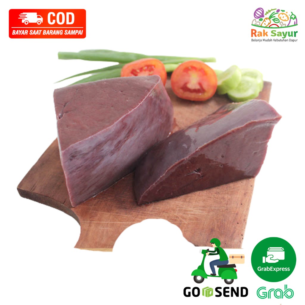 Jual Hati Sapi Gr Ikan Daging Segar Rak Sayur Padang Shopee Indonesia