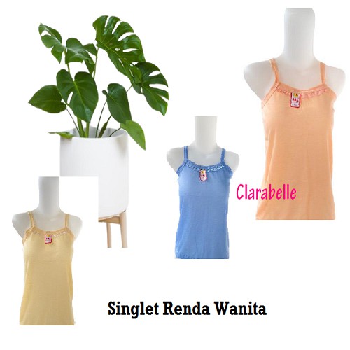 Kaos Singlet RENDA Wanita Anak Remaja Dewasa