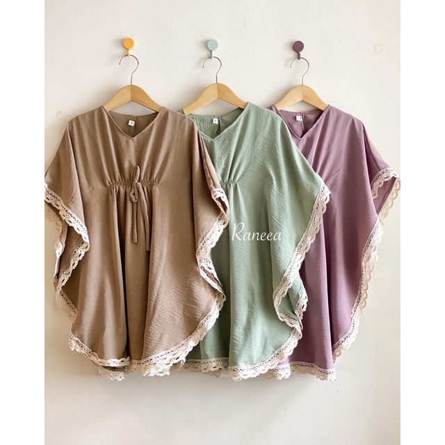 Raneea - Kaftan couple kaftan bayi baju anak perempuan baju lebaran Alice Kaftan KF07