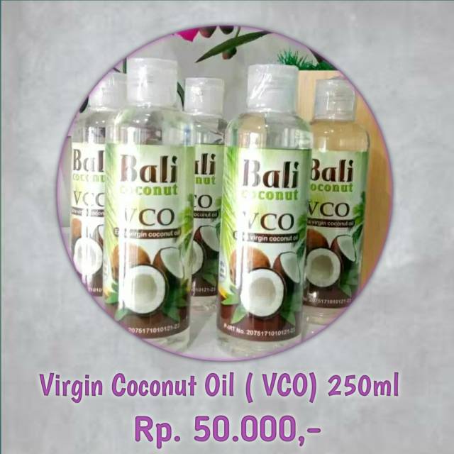 

Virgin Coconut Oil (VCO) 250ml