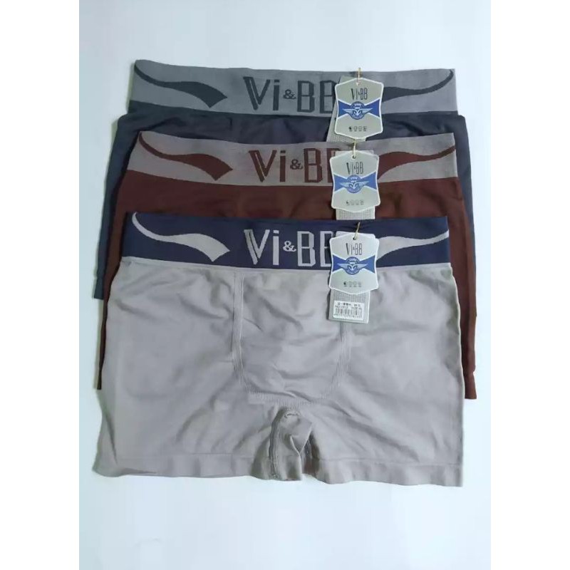 3 PCS CELANA DALAM PRIA VI&amp;BB/CELANA DALAM PRIA MODEL BOXER