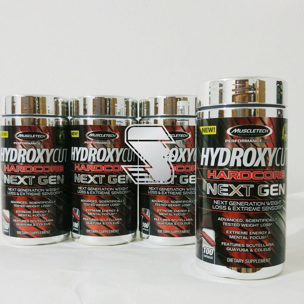 Termurah! Muscletech Hydroxycut Next Gen 100 Capsul Fat Burner