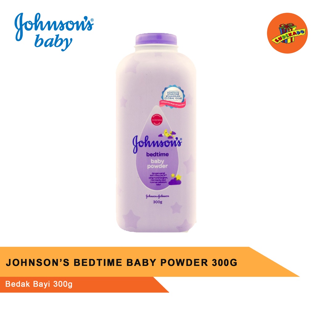 JOHNSON'S BEDTIME BABY POWDER 300g - Bedak Bayi