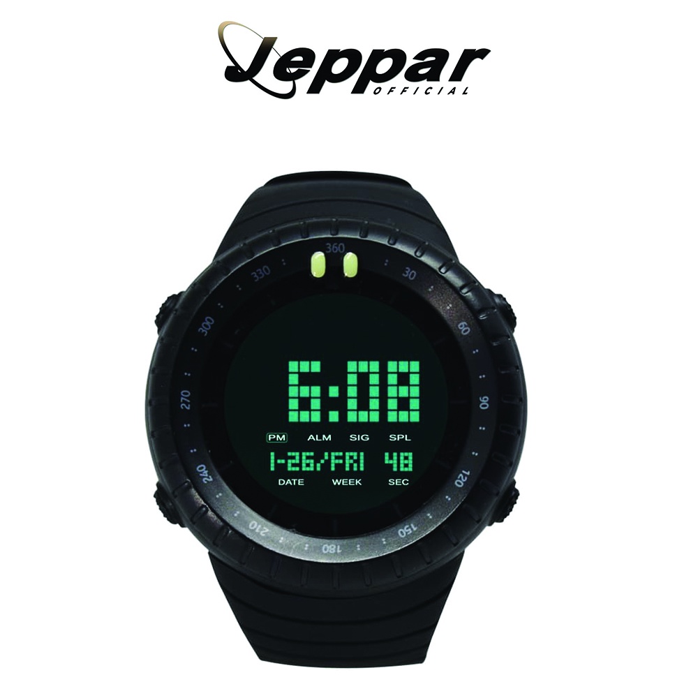 JEPPAR  Jam Tangan Pria JEPPAR Jam Tangan Pria Sport Digital Led Day Date - 1997