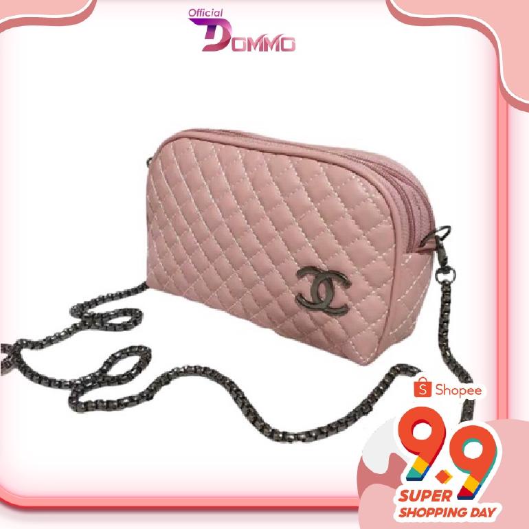 Harga TERMURAAH.. [LOKAL] DOMMO - D1299 TAS PANCONG FASHION BAKPAO BORDIR RAPET KOTAK
