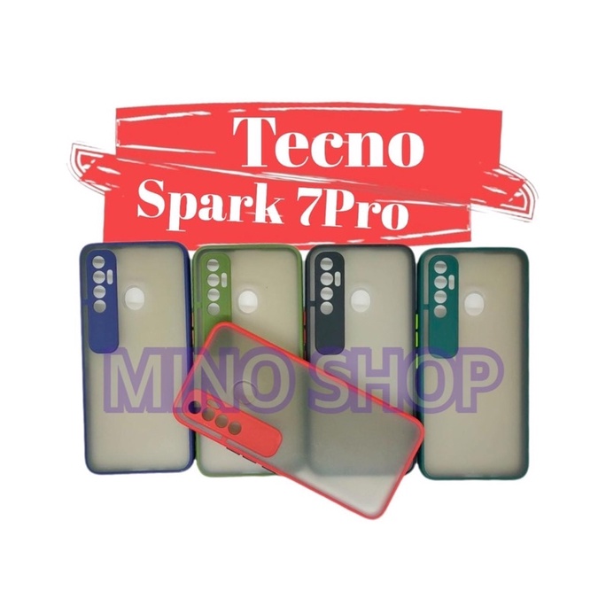 SOFTCASE TECNO SPARK 7 PRO - HARDCASE DOVE MYCHOICE + PC - AERO CASE