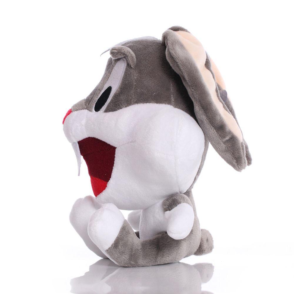 Needway Looney Tunes 20cm-25cm Karakter Anime Kartun Anak Hadiah Mulut Besar Boneka Anime Aneh Mainan Mewah Plush Doll Daffy Duck