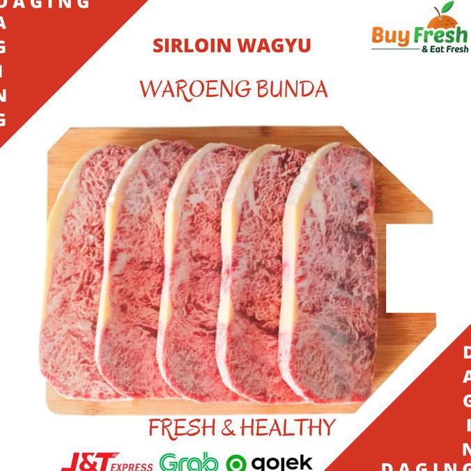 

Promo !!! Sirloin Wagyu Beef Japanese / Striploin Hide Meltik Meltique - 500Gram O6Mk6747X0