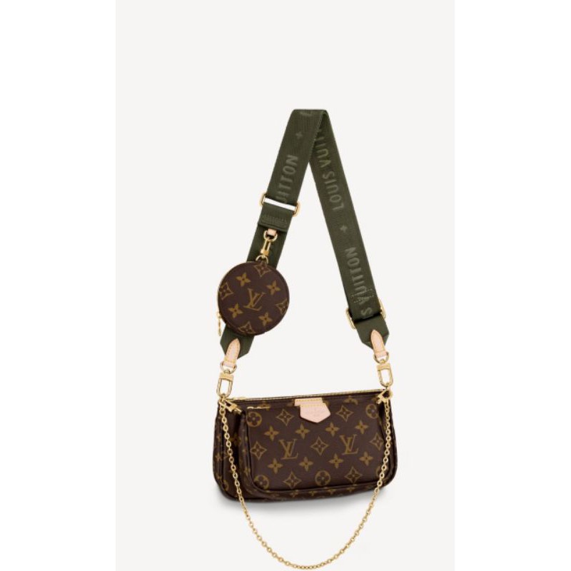 LV Multi Pochette Premium Stap Pink