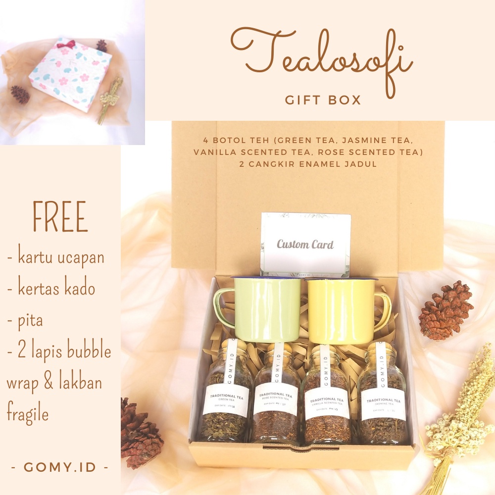 Jual Tealosofi Gomyid Wedding T Box Hampers Kado Souvenir Hadiah Pernikahan Nikahan 3048