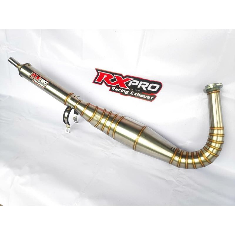 knalpot rx king kolong python stainles ORIGINAL rx pro racing