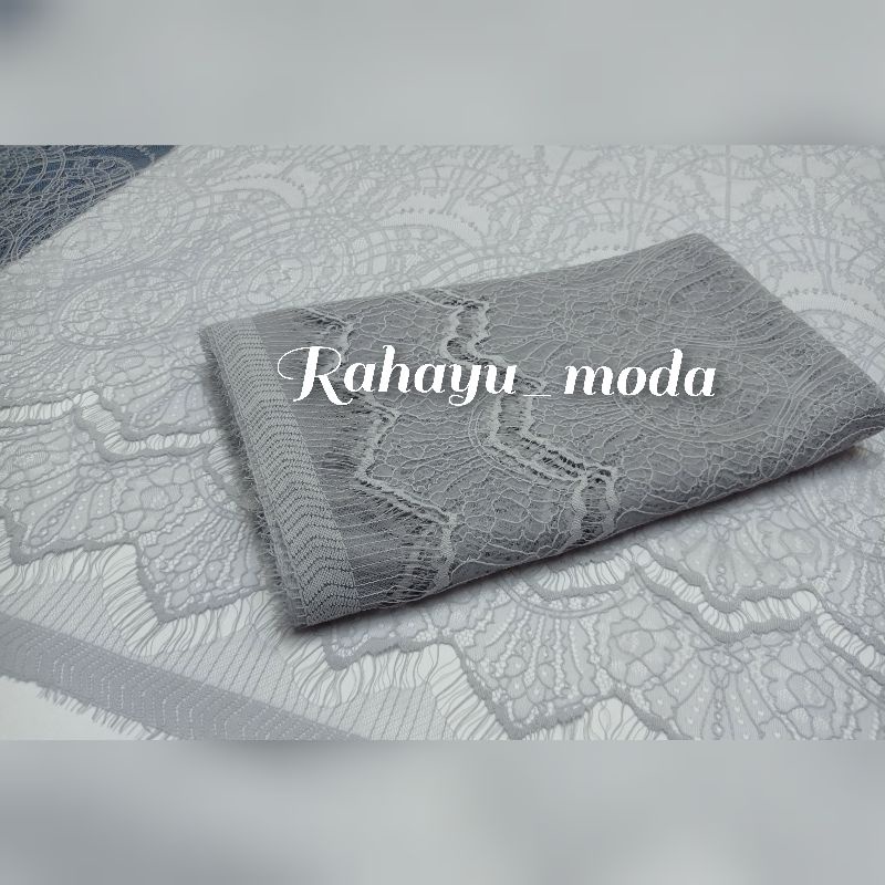 [RH-D#079] KAIN BROKAT SANTILY / KEBAYA SANTILY / SANTILY MURAH / SEMIFRANCIS MURAH / SANTILY LACE