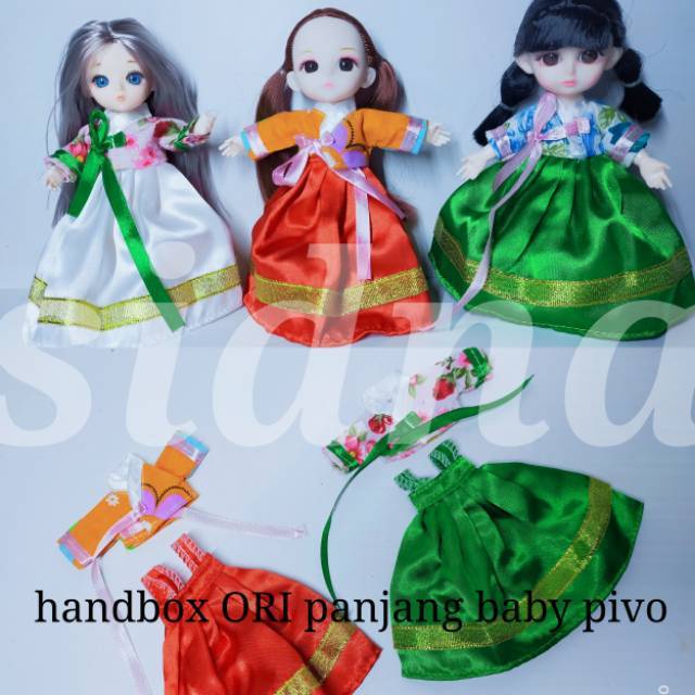 KOLEKSI BAJU BJD PIVOTAL 16CM