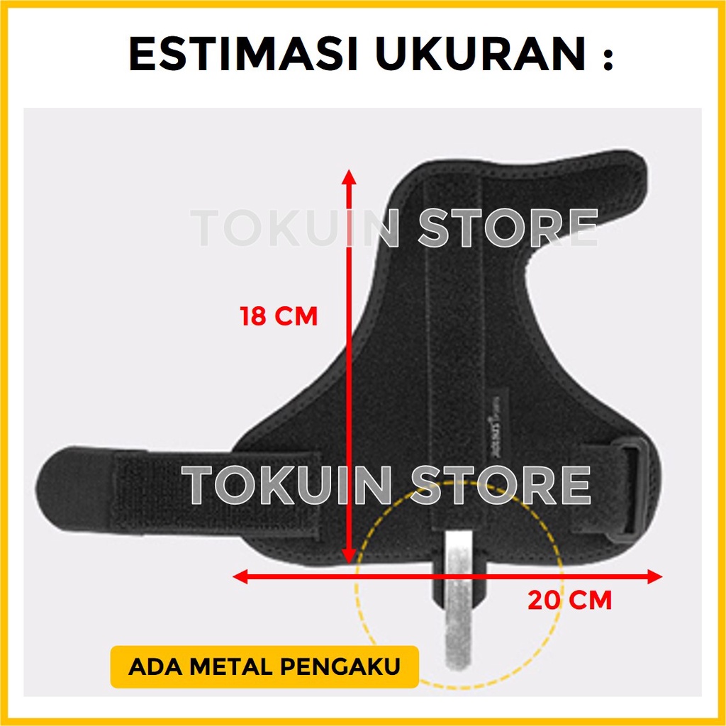 Thumb Splint Finger Wrist Support Jempol Hand Brace Tangan De Quervain