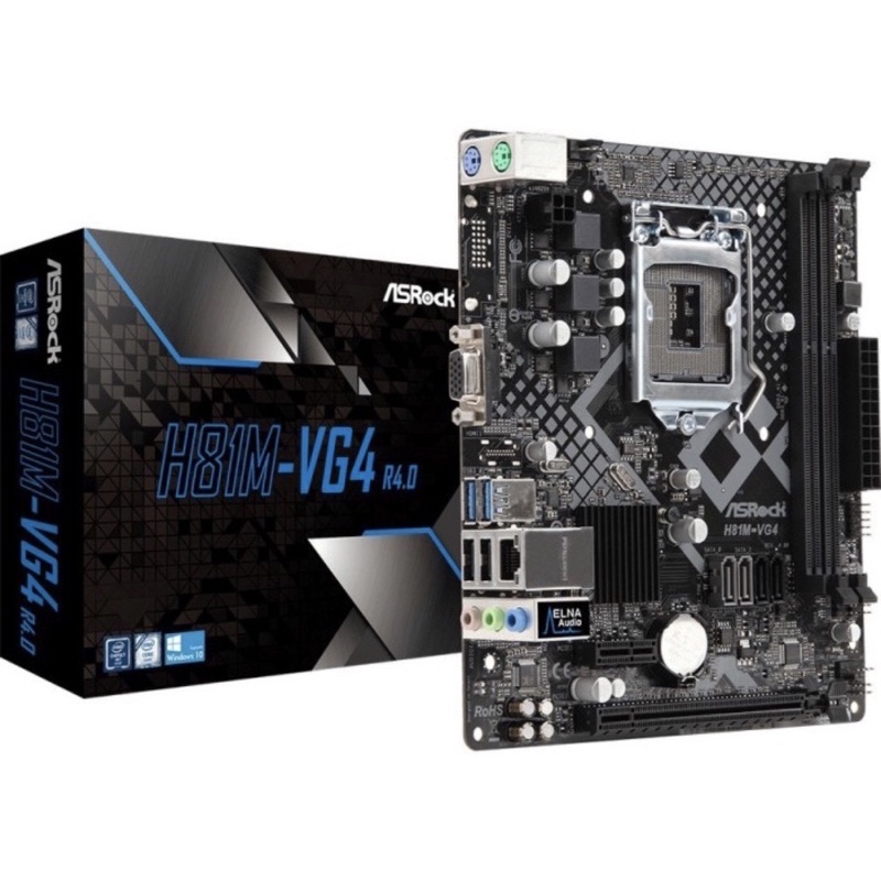 MOTHERBOARD ASROCK H81M VG4 LGA 1150