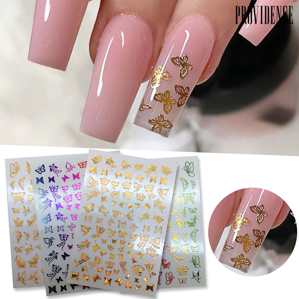 Providence 3D Beauty Butterfly Nail Art Stickers Manicure Decal DIY Fingernail Decoration