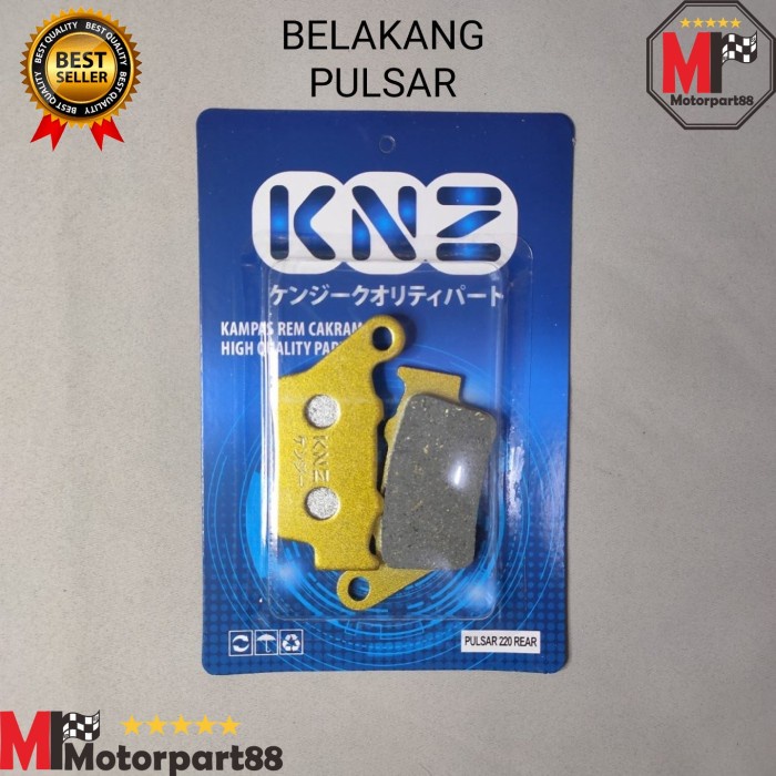 DISCPAD KAMPAS REM BELAKANG BAJAJ PULSAR 220 KNZ