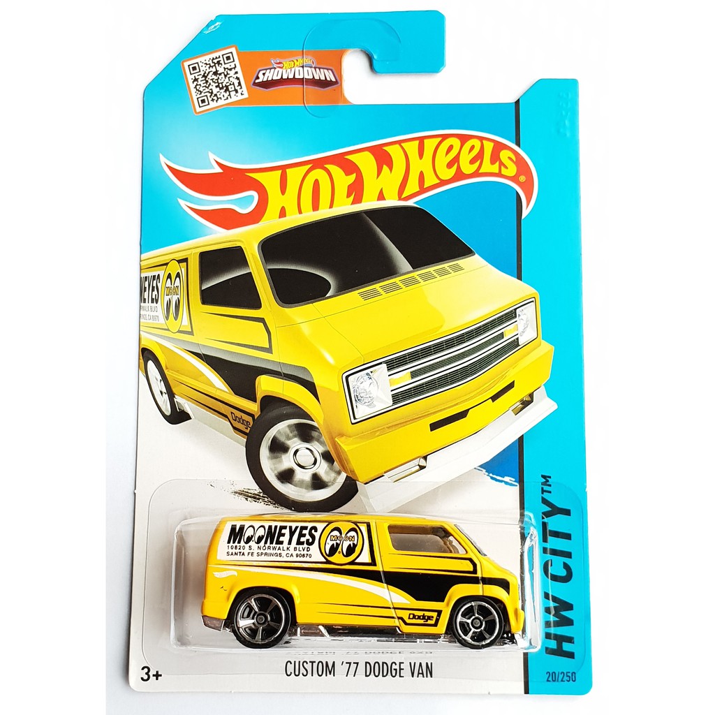 hot wheels mooneyes van