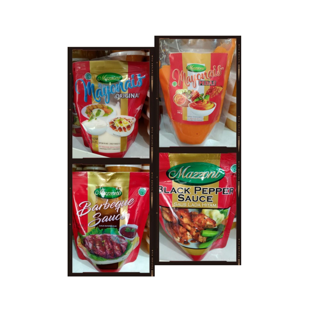 

saos mazonni mayonese barberkiu 250 gram aneka rasa