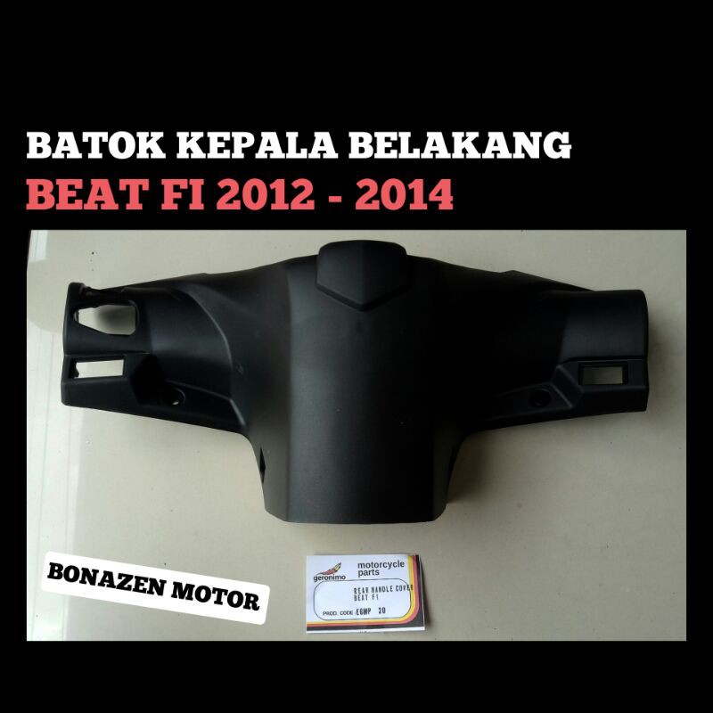 Batok Belakang Beat FI 2012 2013 2014 / Kepala Speedometer KM Injeksi Leher Motor / Geronimo