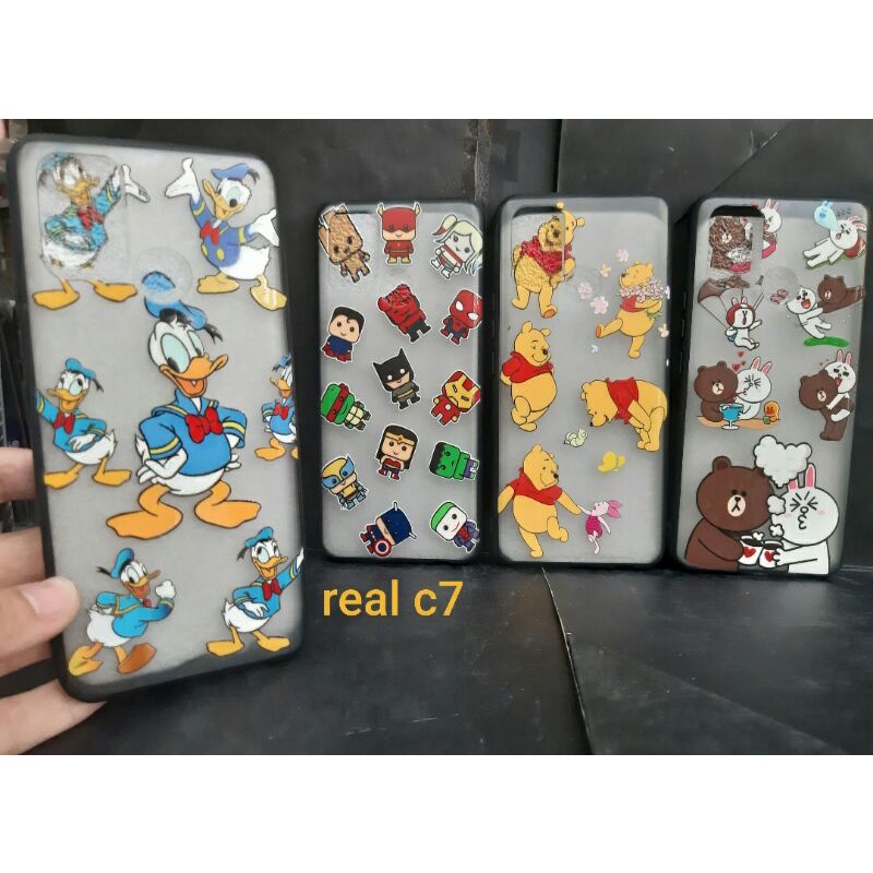 REALME C7 / realme 7i case motif kartun gambar