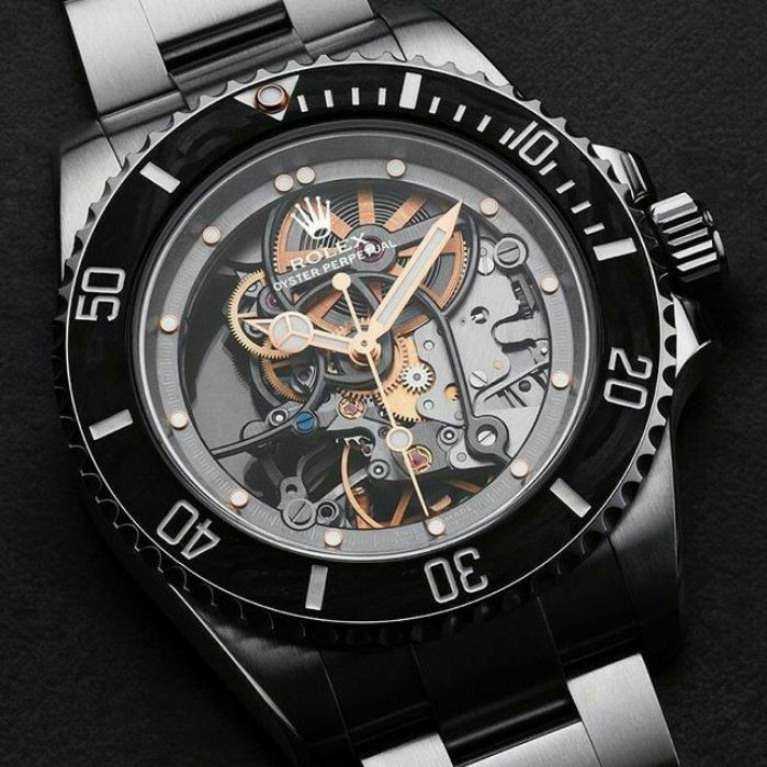 Rolex Andrea Pirlo Skeleton Submariner Swiss 1:1