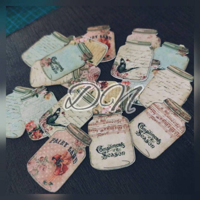 

Stiker kertas toples aesthetic 18pcs sticker kertas glossy aesthetic jurnal