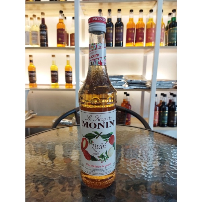 

SIRUP- SYRUP MONIN LYCHEE 700 ML SIRUP LECI | LITCHI - ADD BUBBLE WARP -SIRUP.