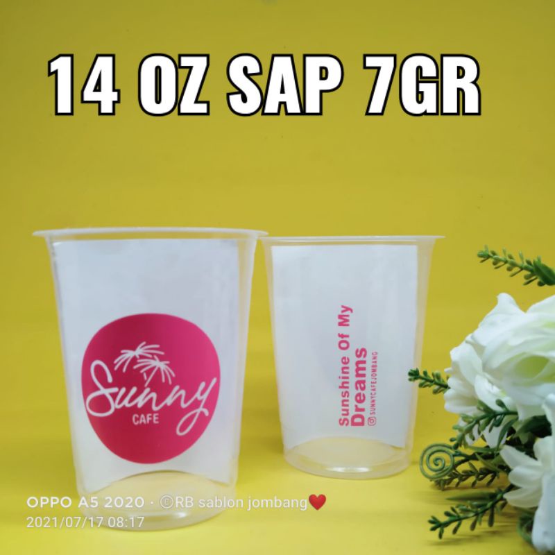CUP SABLON SAP 12,14,16 OZ 7GR