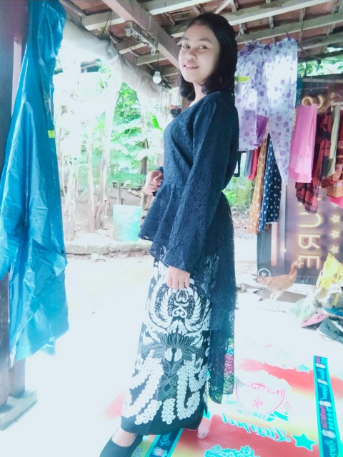 (lengkap Ada Anak) Couple Batik Brokat Halus Pinguin Gurita Aestetik Barina