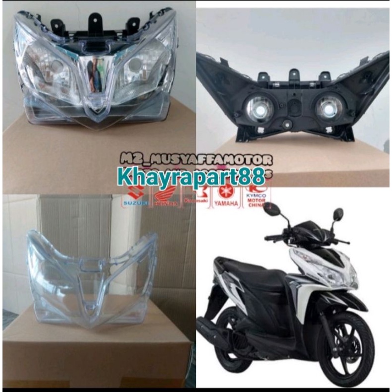 Lampu depan Vario techno 125 old 2012 2014