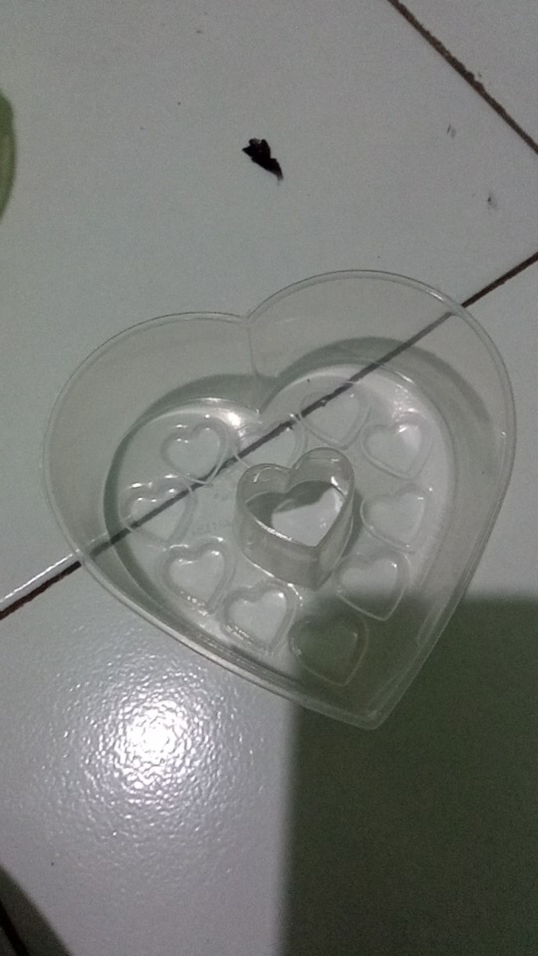 Cetakan Puding Love Plastik  Jelly Agar Coklat Nasi Bento Es Bentuk Love Cetakan Serbaguna