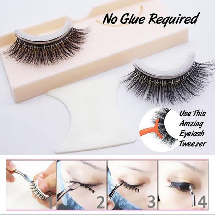 Bulu Mata 3D Ajaib Tanpa Lem Self Adhesive Eyelash VIRAL