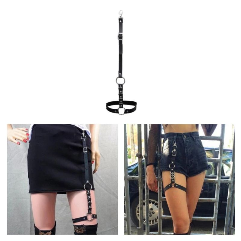 [HF010.5] REDY STOK!!! Body Belt Harness Fashion single thigh