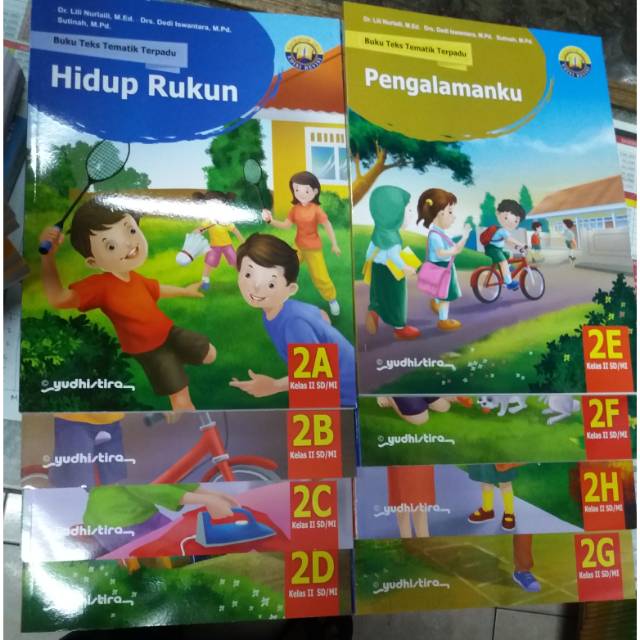 TEMATIK 2A Smpai 2H PAKET SD/MI KLS 2 K2013 YUDISTIRA